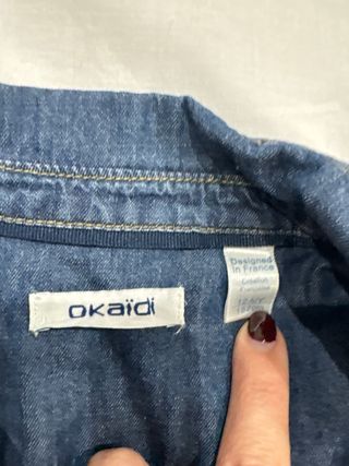 Vestido vaquero con cinturón