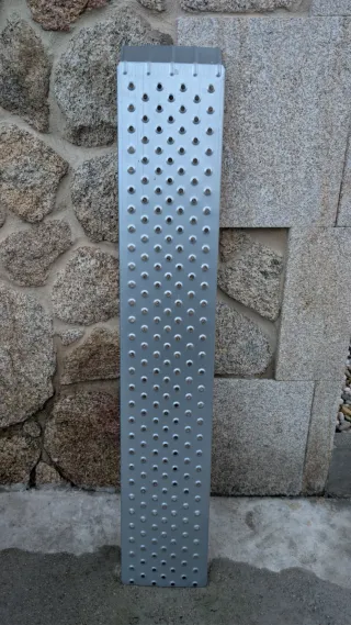 Rampa moto acero galvanizado