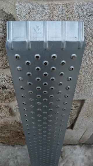 Rampa moto acero galvanizado