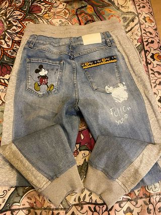 Pantalón Híbrido Mickey Mouse Desigual