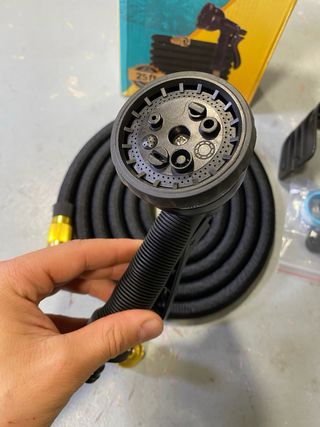 Mangueira Expansível 7.5m + Pistola Pulverizadora