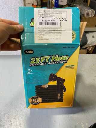 Mangueira Expansível 7.5m + Pistola Pulverizadora