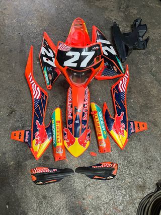 Kit Plásticos Fluor KTM 19/22