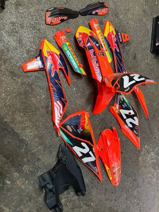 Kit Plásticos Fluor KTM 19/22