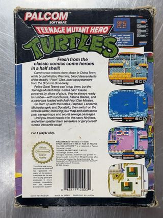 Teenage Mutant Hero Turtles, NES