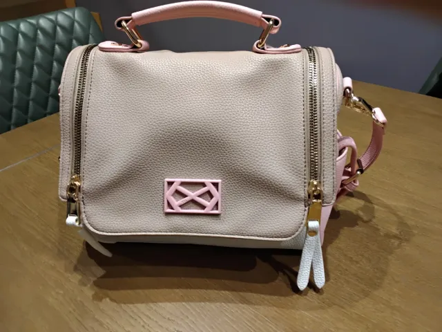 Bolso Xti Beige y Rosa Nuevo