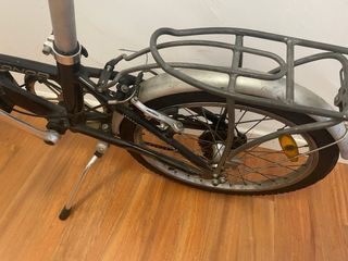 Bicicleta Plegable Negra