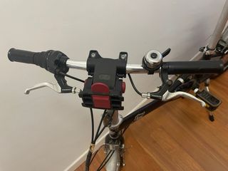 Bicicleta Plegable Negra