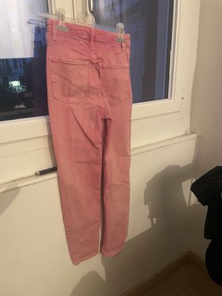 Jeans rosa donna