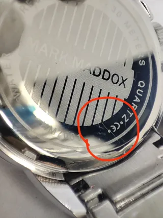 Reloj Mark Maddox HM7001 Plata