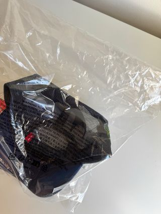 Supreme Big Crest Mesh Back 6-Panel Blu