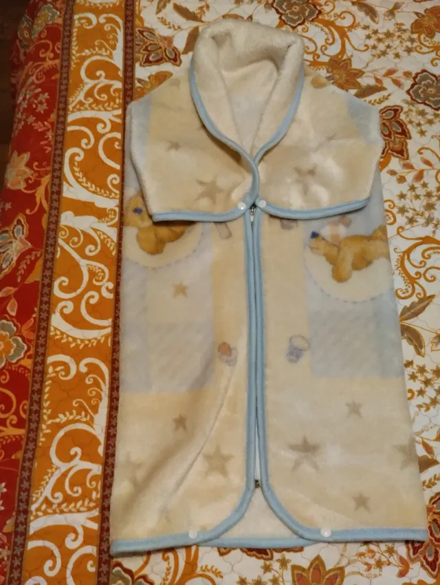 Saco manta bebé con ositos 85*80