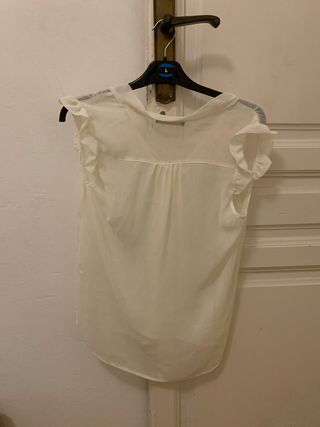 Blusa sin mangas blanca Primark