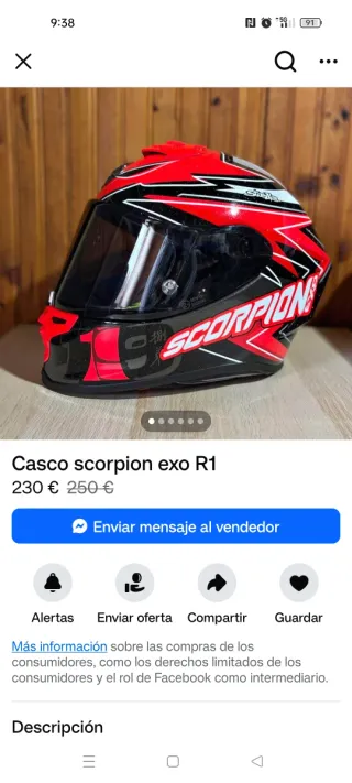 Casco Scorpion Moto