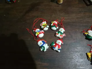 Lote adornos navideños
23 figurillas navidad