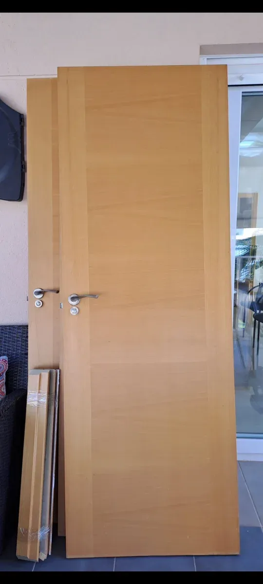 Puertas de paso haya (3 unidades)