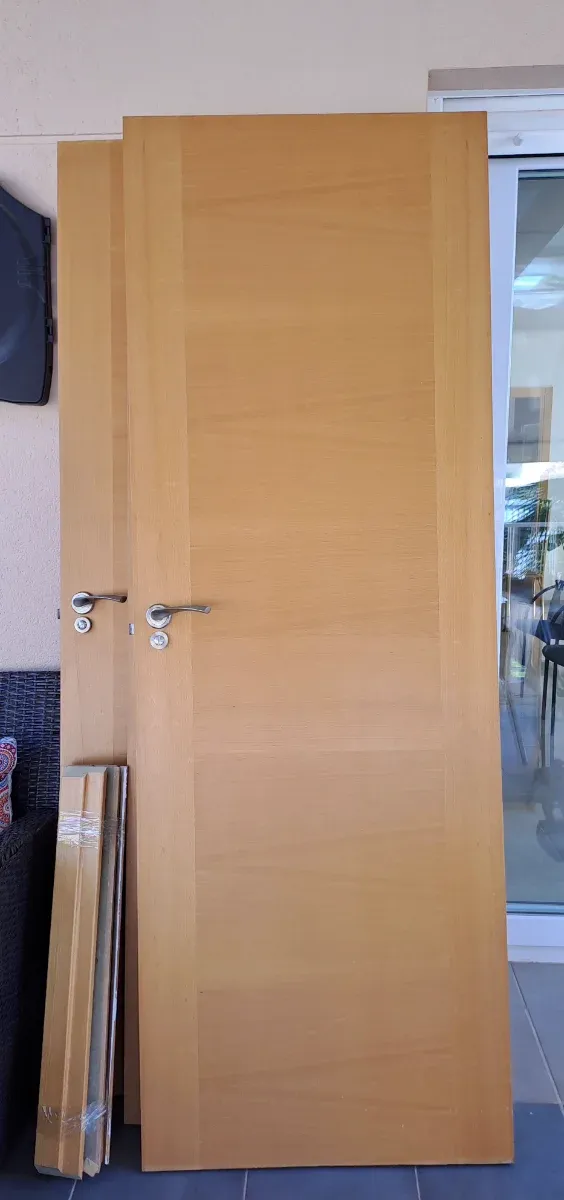 Puertas de paso haya (3 unidades)