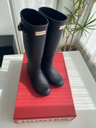Botas de agua Hunter Talla 38 Negras