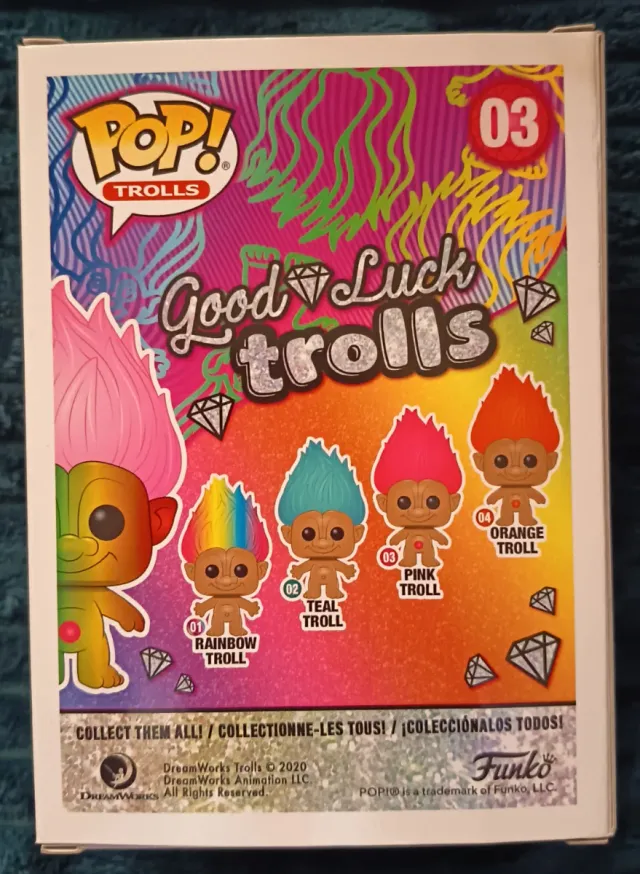 Funko Pop! Pink Troll 03 Edición Limitada