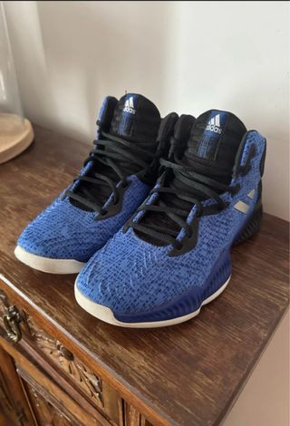 Zapatillas Adidas Baloncesto Azul/Negro
