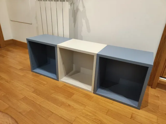 4 Estanterías Cubo Decorativas