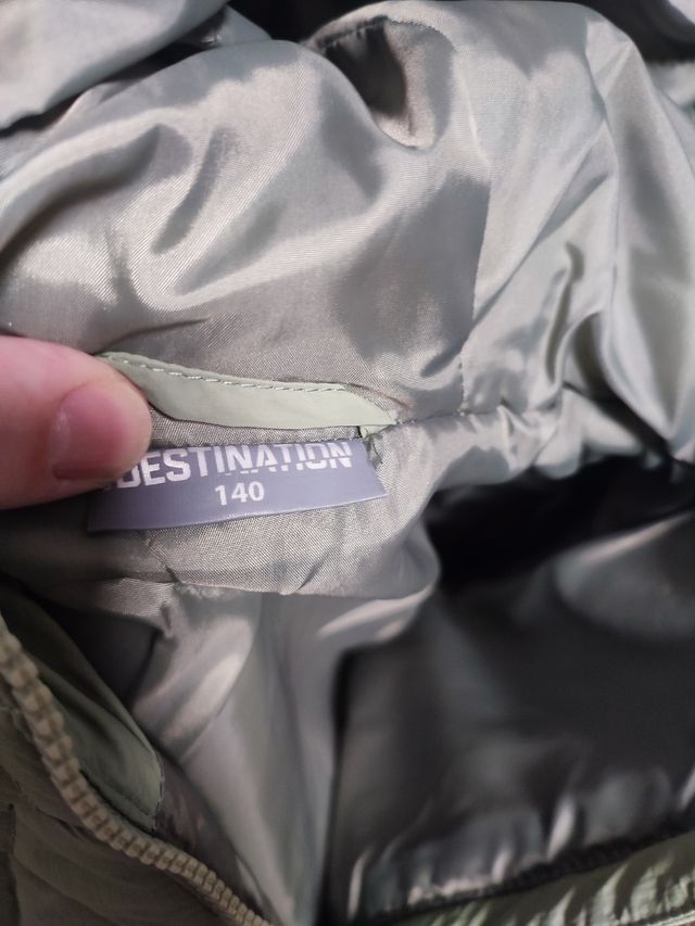 Abrigo acolchado niña