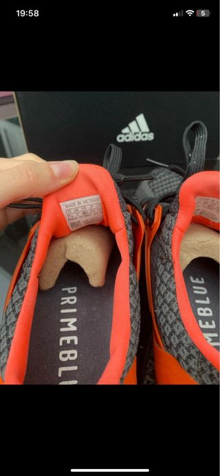 Zapatillas Adidas Ultraboost Gris Naranja