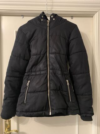 Cazadora mujer H&M negra talla XS
