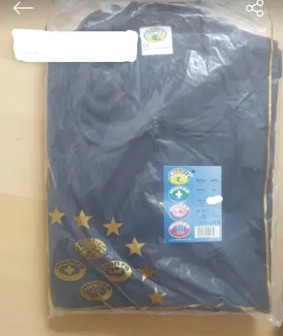 Mono de piloto Monza azul