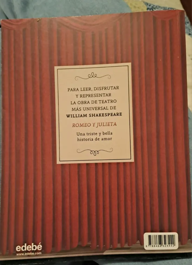 Adaptación teatral de ROMEO Y JULIETA, por Rosa...