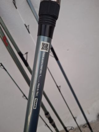 Pareja de cañas de pescar