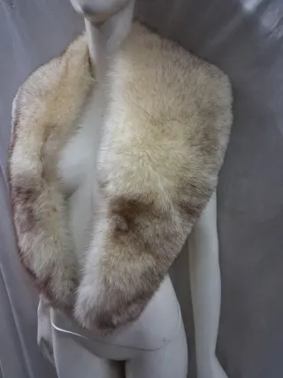 Stola scialle vera pelliccia cm 114