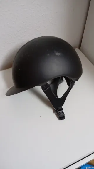 Casco de equitación Fouganza negro