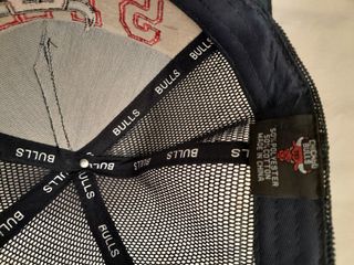 Gorra Chicago Bulls Negra y Roja