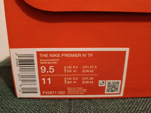 Zapatillas Nike Premier IV TF Talla 43