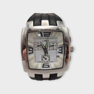RELOJ SANDOZ SINCE 1870 73515/00791 ESFERA BLANCA CORREA NEGRA
