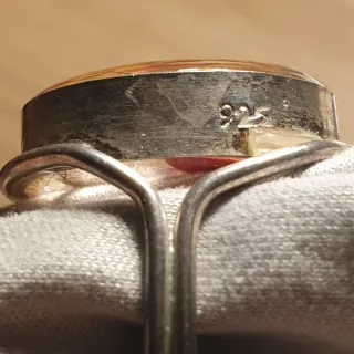 Anillo Plata 925 cápsula floral - Ref 2510202005
