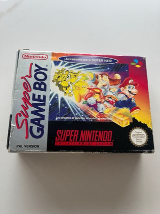 Super Game Boy para Super Nintendo (PAL)