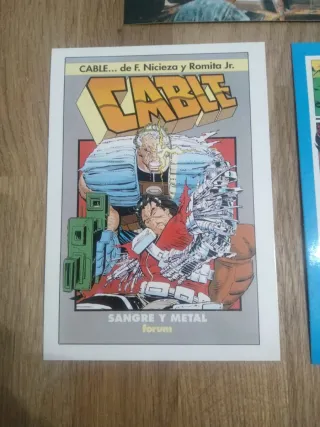 Lote de postales Cómics Forum para Rubén A.