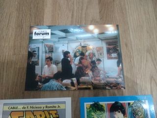 Lote de postales Cómics Forum para Rubén A.