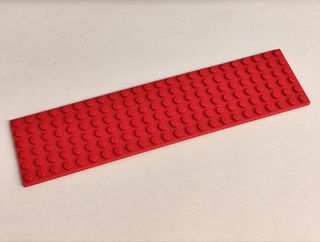 Base LEGO Rossa Vintage 6x24 3026