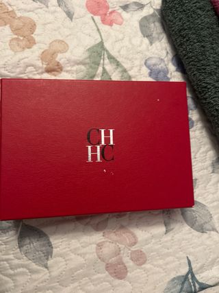 Bolso de fiesta Carolina Herrera negro/plata