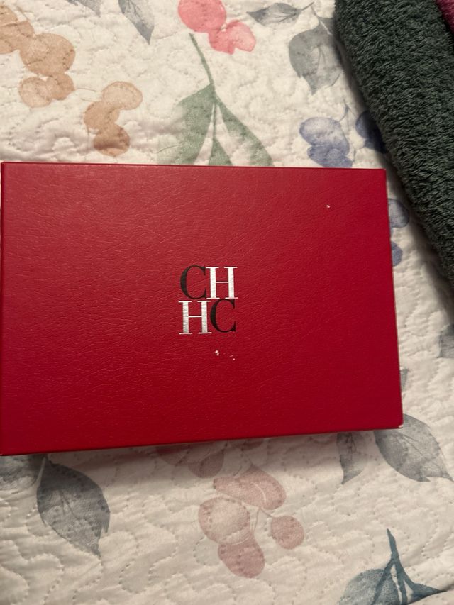 Bolso de fiesta Carolina Herrera negro/plata