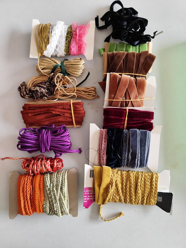 Lote cintas decorativas variadas