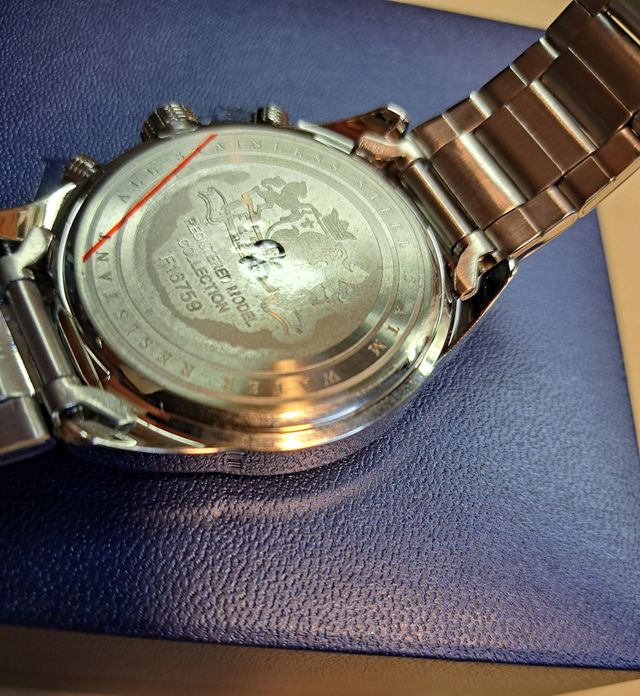 Orologio Festina Uomo Acciaio Cronografo Blu Oro