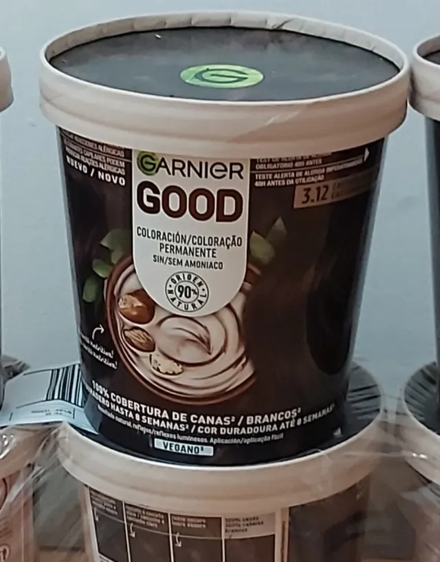 2 botes Tinte Garnier Good Coloración Permanente