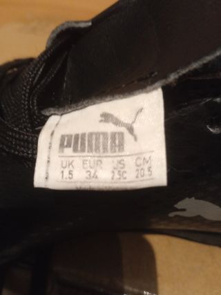 Deportivas Puma Futbol Sala Talla 34