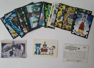 Lote 29 cromos digimon 2