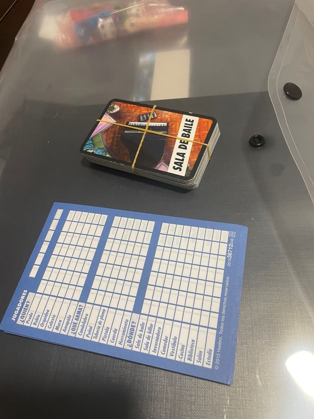 Juego de mesa Cluedo (Clue) - Sala de Baile