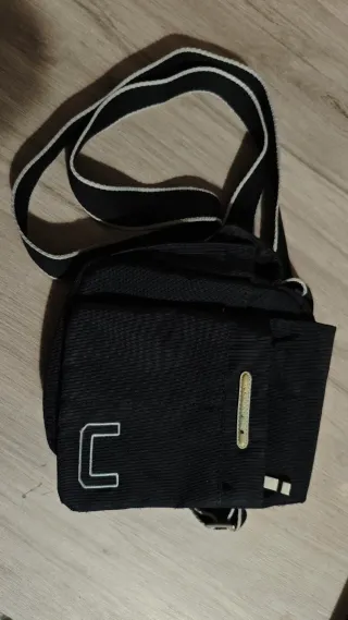 Bolso bandolera negro Adolfo Domínguez